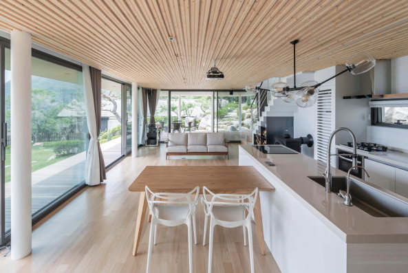 Wochenendhaus von BCHO in Sdkorea