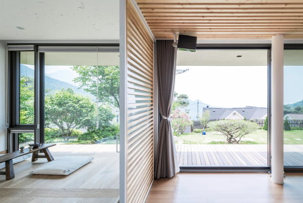 Wochenendhaus von BCHO in Sdkorea