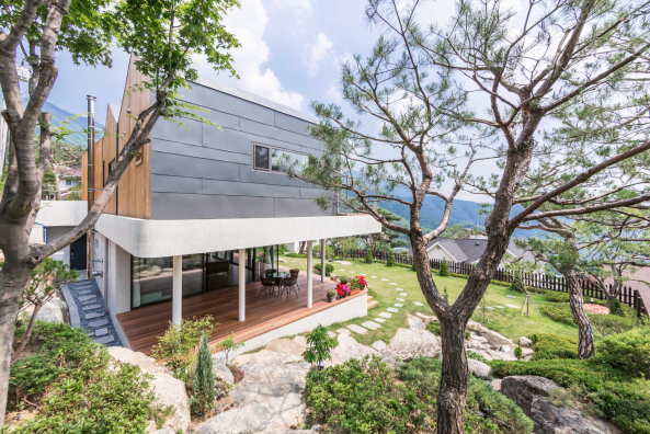 Wochenendhaus von BCHO in Sdkorea