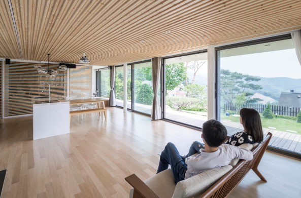 Wochenendhaus von BCHO in Sdkorea