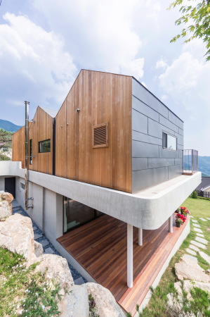 Wochenendhaus von BCHO in Sdkorea