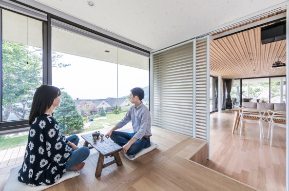 Wochenendhaus von BCHO in Sdkorea