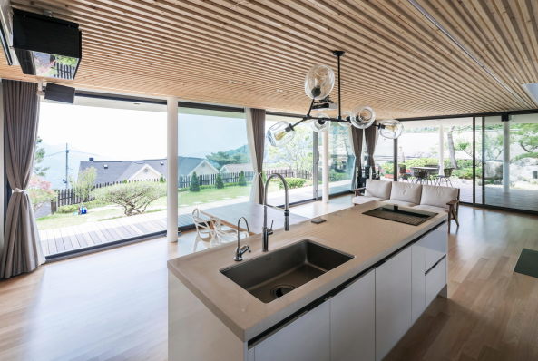Wochenendhaus von BCHO in Sdkorea