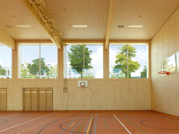 Sanierung Pavillonschule von Morscher Architekten in Biel