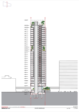 Turm von Jean Nouvel in Marseille