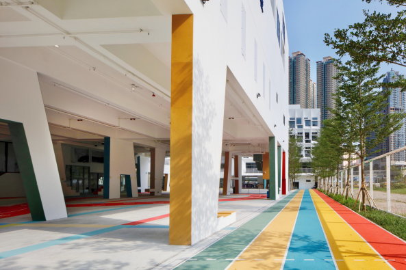 Schule in Hongkong von Henning Larsen