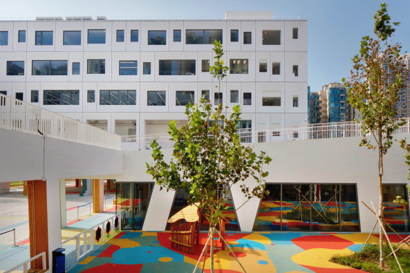 Schule in Hongkong von Henning Larsen