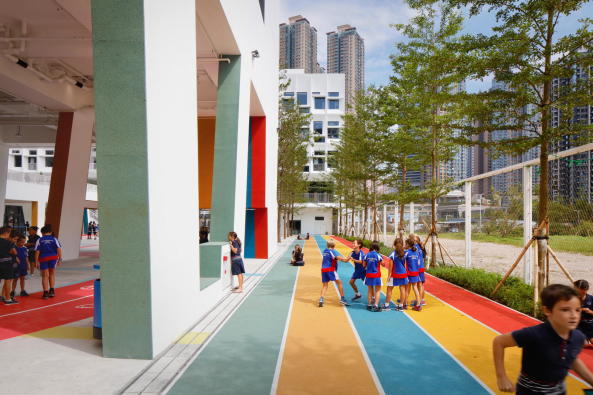 Schule in Hongkong von Henning Larsen