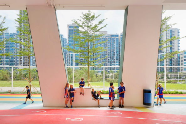 Schule in Hongkong von Henning Larsen