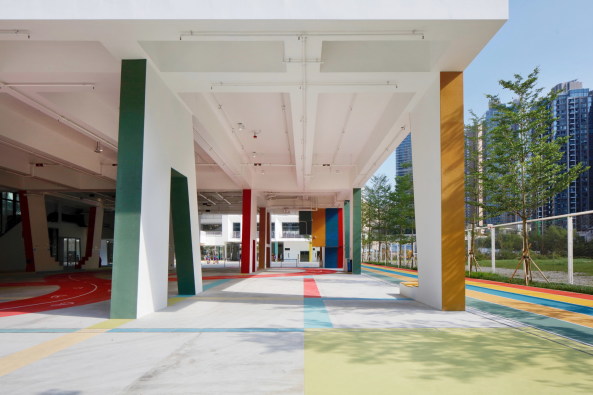 Schule in Hongkong von Henning Larsen
