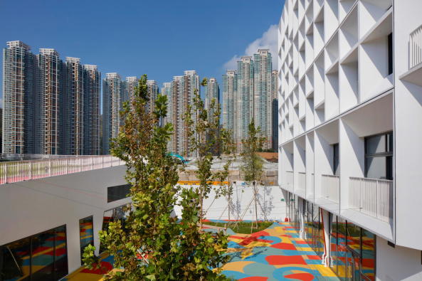Schule in Hongkong von Henning Larsen