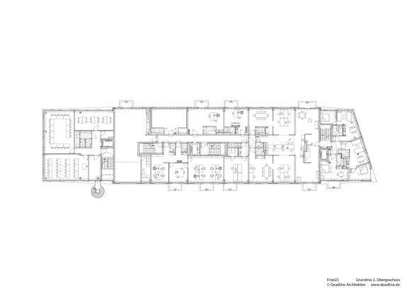Baugruppenhaus fr kulturelles Gewerbe von Deadline