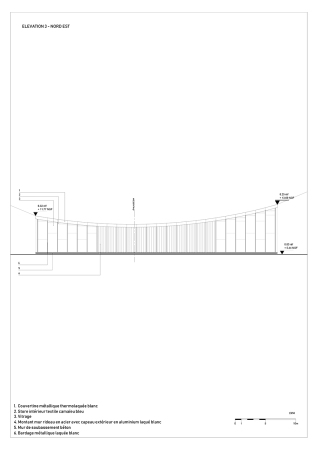 Sporthalle in Calais von Bureau faceB