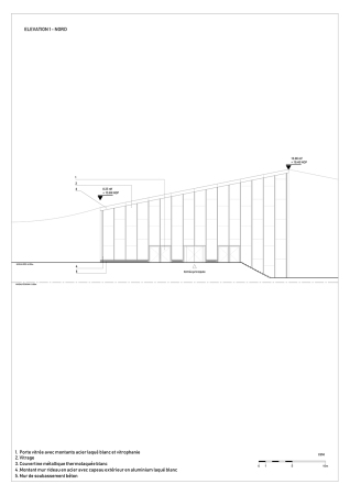 Sporthalle in Calais von Bureau faceB