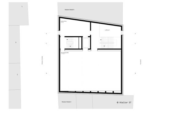 Zweites Obergeschoss