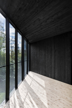 Holzhaus in Quebec von Atelier Gnral