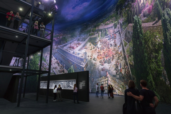 Pergamon - 360-Panorama von Yadegar Asisi: Nordfriesrekonstruktion