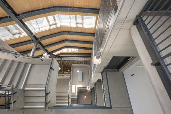 Werkstattgebude in Graz von Michael Wallraff