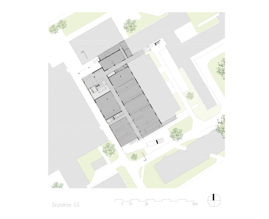 Werkstattgebude in Graz von Michael Wallraff