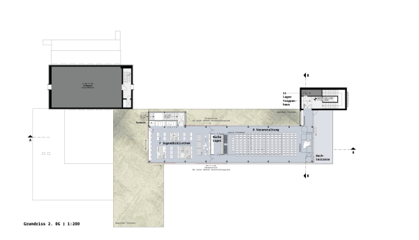 2. Preis, Zweites Obergeschoss: NEW aus Dortmund mit Frder Landschaftsarchitekten aus Essen und UKW Innenarchitekten aus Krefeld