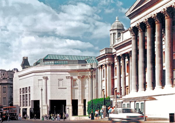Sainsbury Wing der National Gallery in London von Venturi und Scott Brown, 1991