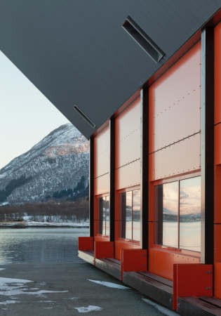 Fischereianlage in Norwegen von Sn�hetta