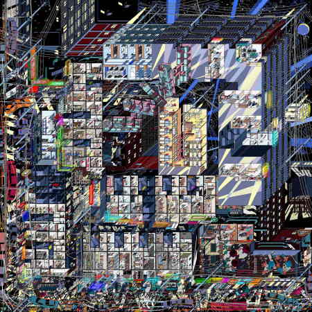 Gesamtsieger + Sieger Digitalzeichnung: Li Han, The Samsara of Building No.42 on Dirty Street, 2017