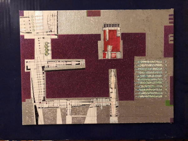 Shortlist Handzeichnung: David Fox, The Strip Laid Bare, 2013