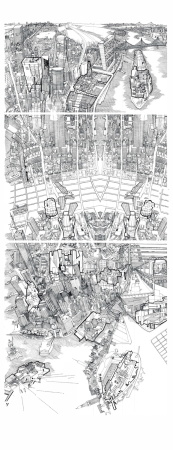 Anerkennung Handzeichnung: Sarmad Suhail, Embassy Nation, 2017