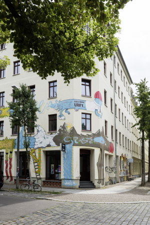 Ein Kollektivprojekt in der Dlitzer Strae in Leipzig