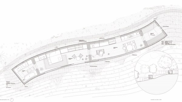 Eine Anerkennung: FAKT Office for Architecture, Berlin, Grundriss