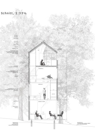 Eine Anerkennung: Katrin Krell, Christiane L�ffler, Z�rich, Schnitt