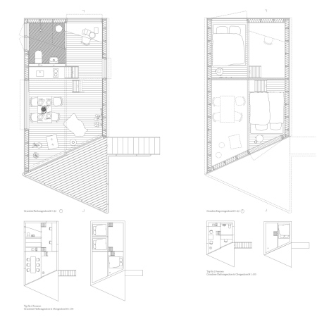 3. Preis: Amunt Martenson, Aachen, und Leonard Wertgen, Berlin, Grundriss