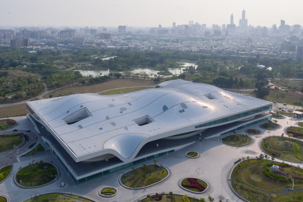 Kulturzentrum in Taiwan von Mecanoo