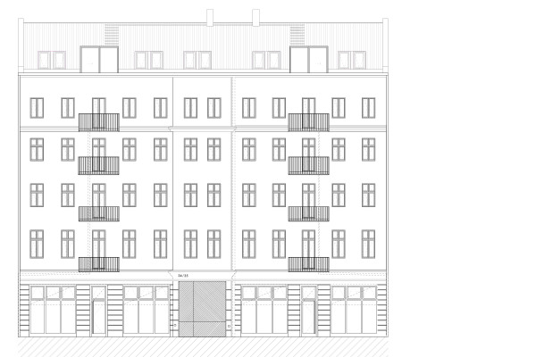 Ansicht von der Strae