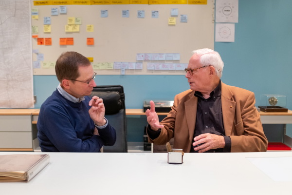 Rams mit Vits-Geschftsfhrer Mark Adams