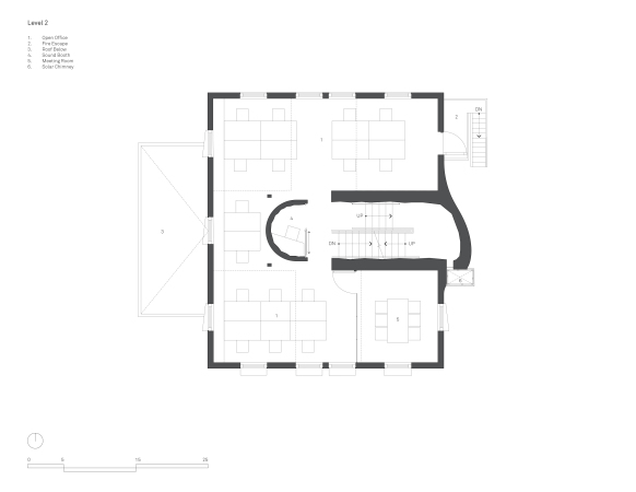 Grundriss zweite Etage
