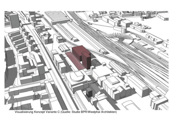 Visualisierung des Ergebnisses aus der Vorstudie