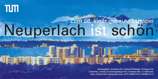 Flyer zur Buchprsentation Neuperlach ist schn