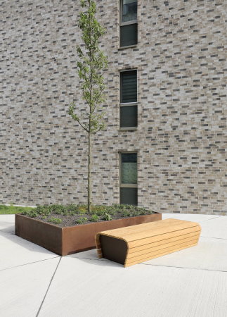 Wohnhuser von Tchoban Voss auf Rostocker Holzhalbinsel