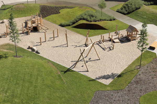 Wohnhuser von Tchoban Voss auf Rostocker Holzhalbinsel