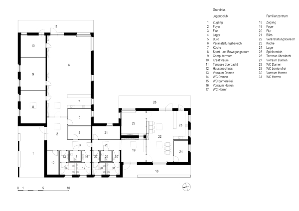 Jugendclub in Berlin von Gruber + Popp