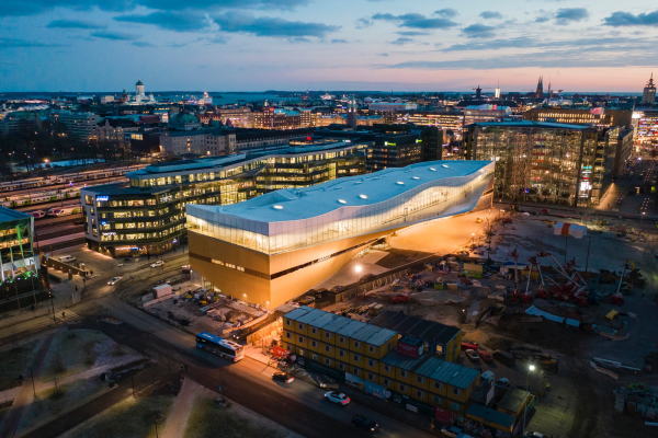 Hoher Anspruch in Helsinki: Die neue Zentralbibliothek mit dem schnen Namen Oodi von ALA Architects mchte international neue Mastbe setzen.