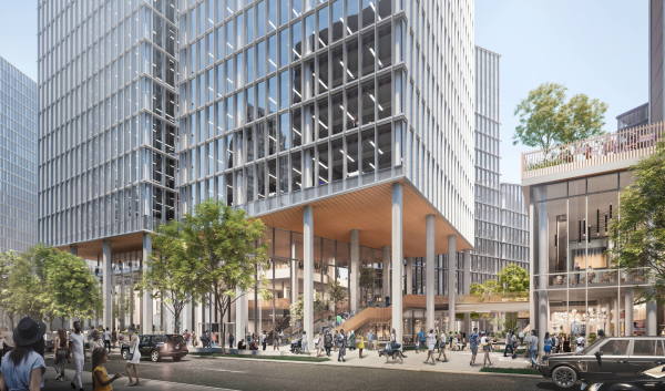 Schmidt Hammer Lassen bauen in Downtown Detroit