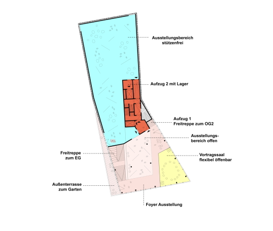 3. Preis: 2D+, Grundriss 1. Obergeschoss