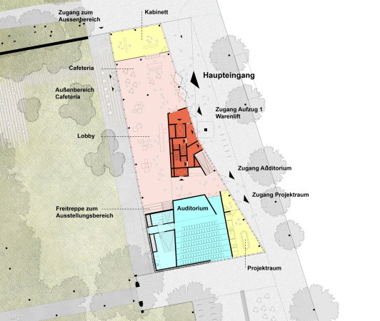 3. Preis: 2D+, Grundriss Erdgeschoss