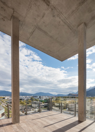 Wohnhochhaus von duard Franois in Grenoble