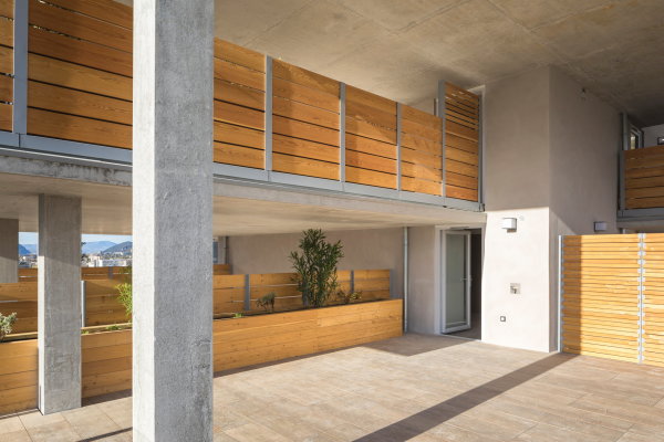 Wohnhochhaus von duard Franois in Grenoble