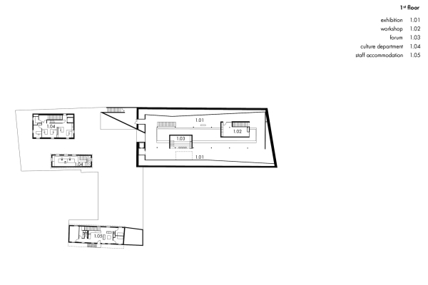 Grundriss 1. Obergeschoss
