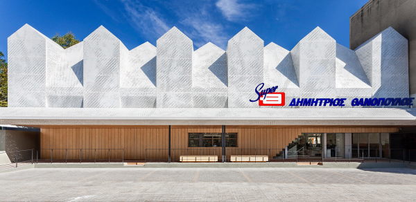 Supermarktumbau von KLAB architecture in Athen